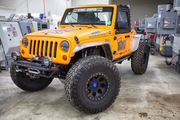 Jeep, meet CNCs -- Spidertrax HQ