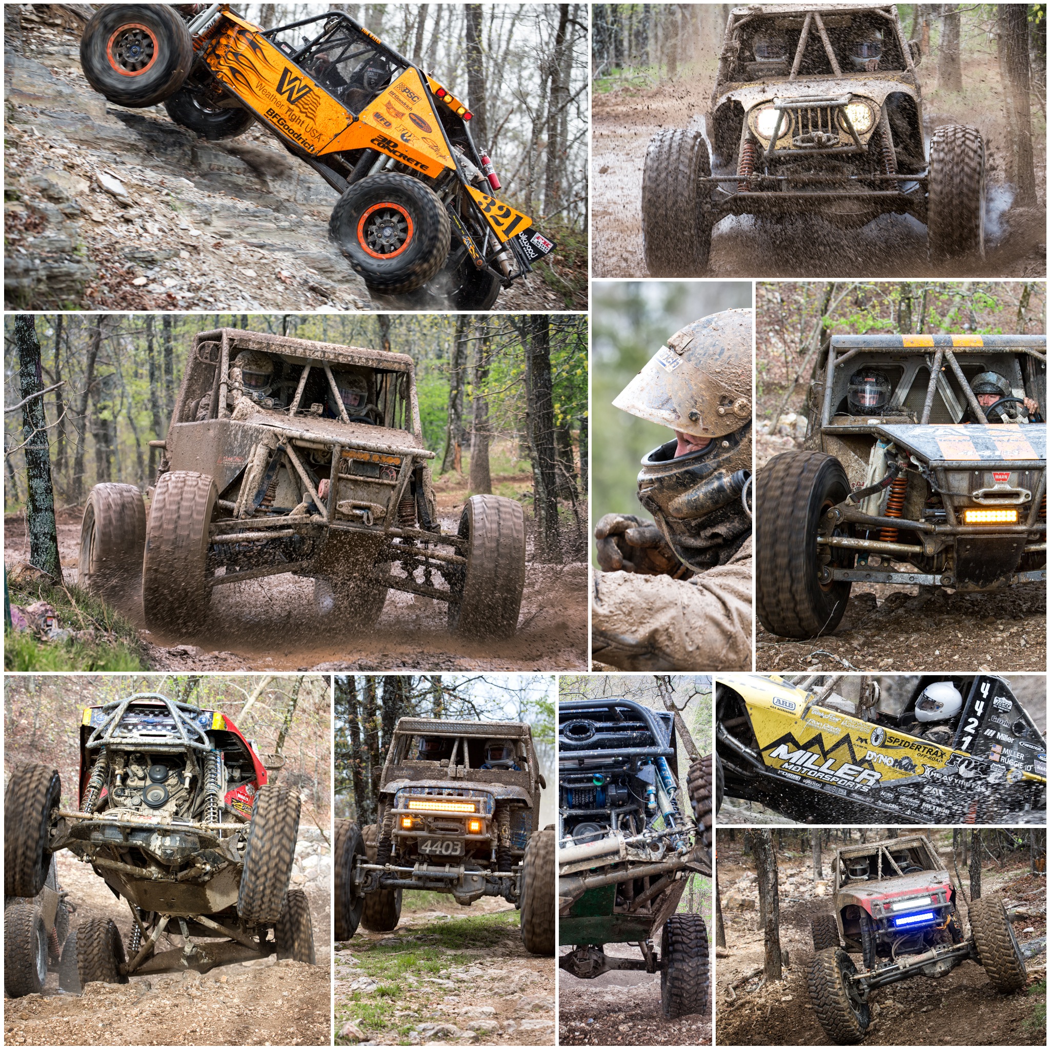 Collage Squared -- 2014 Genright Ultra4s at Superlift